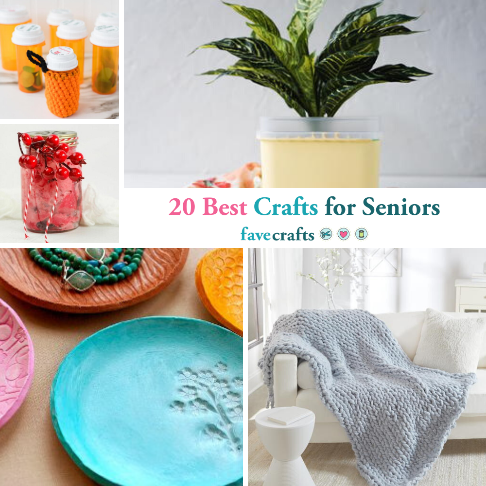 20 Best Crafts for Seniors